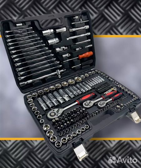 Набор инструментов для авто новый, 218 предметов