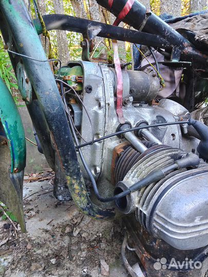 Двигатель мотоцикла урал
