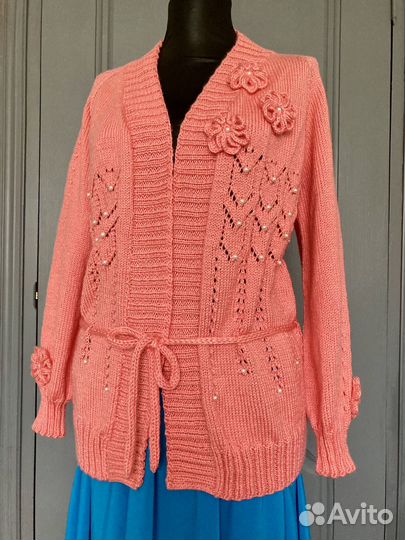 Кардиган длинный кофта дев, 42