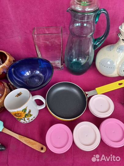 Огромный набор посуды