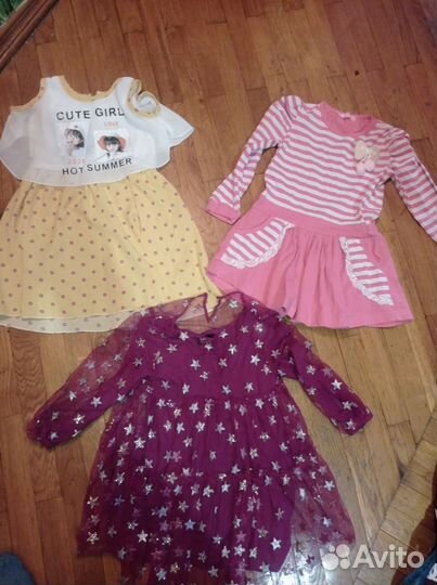 Большой пакет на девочку 92-116