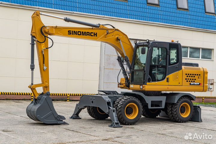 Колёсный экскаватор SINOMACH GHT160W, 2023