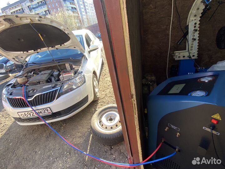 Заправка автокондиционеров