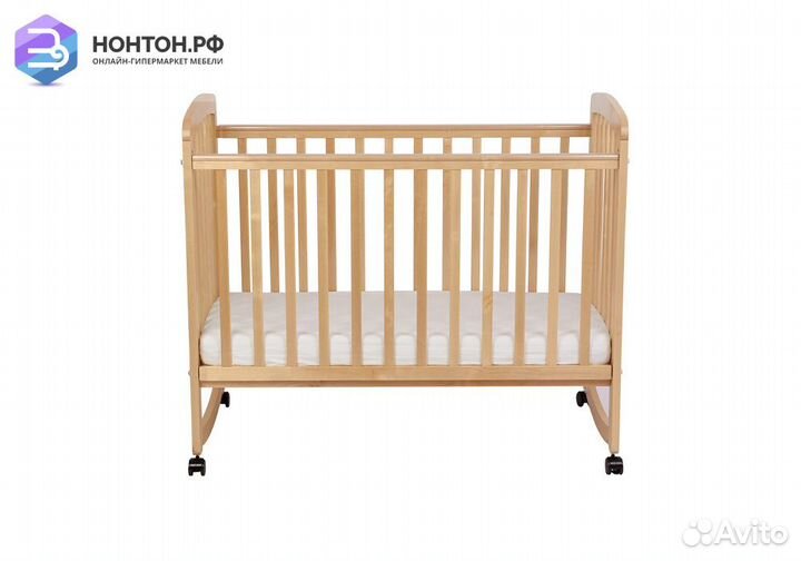Кроватка детская Simple 304 натуральная