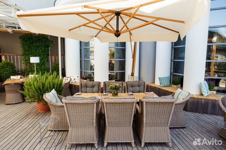 Зонт для летнего кафе боковой от производителя