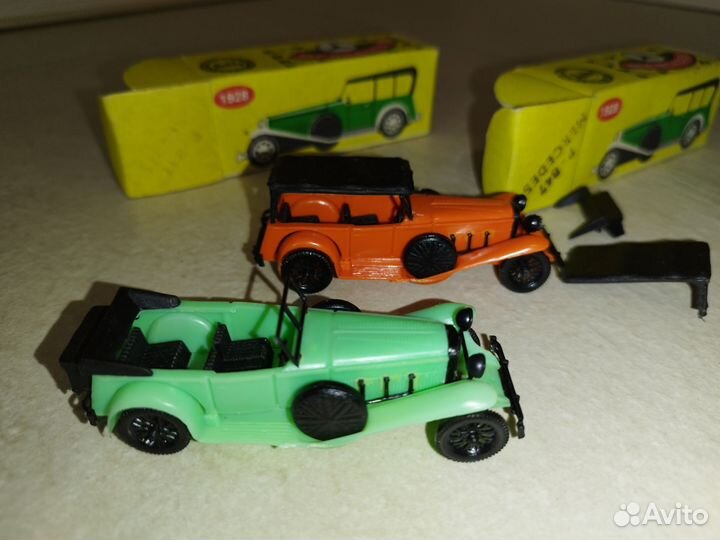 Машинки, ретро, 1:50, мерседес 1928 года