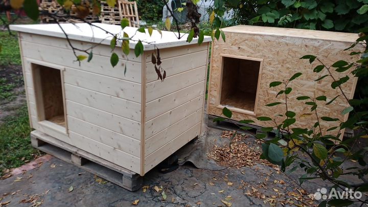 Вольер, будка для собаки утепленная