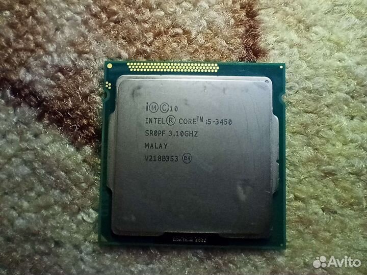 Процессор intel core i5 3450