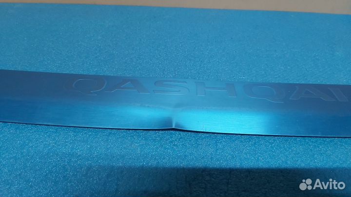 Защитная накладка на задний бампер Qashqai J11