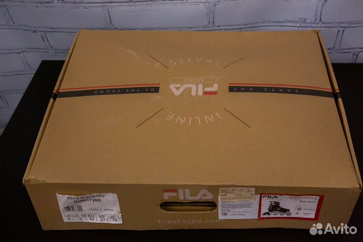 Роликовые коньки fila 42р