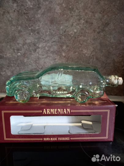 Коллекционные бутылки из под коньяка