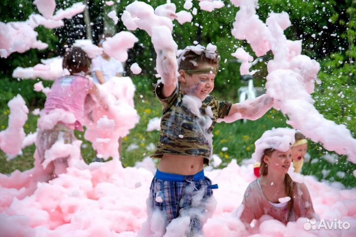 Пенная вечеринка с ведущим