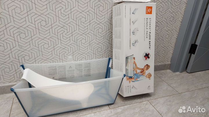 Детская ванночка складная stokke