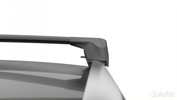 Багажник рейлинги Scout-2 черный