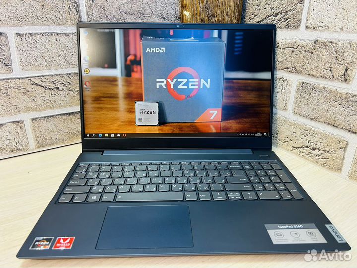 Металлический 8 ядер Lenovo Ryzen 7-3700/8/SSD256