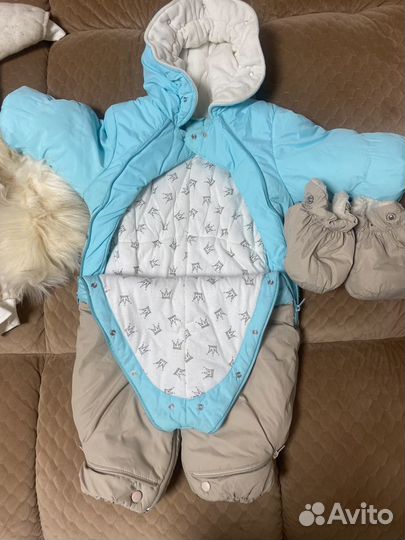 Комбинезон конверт осень/зима 86