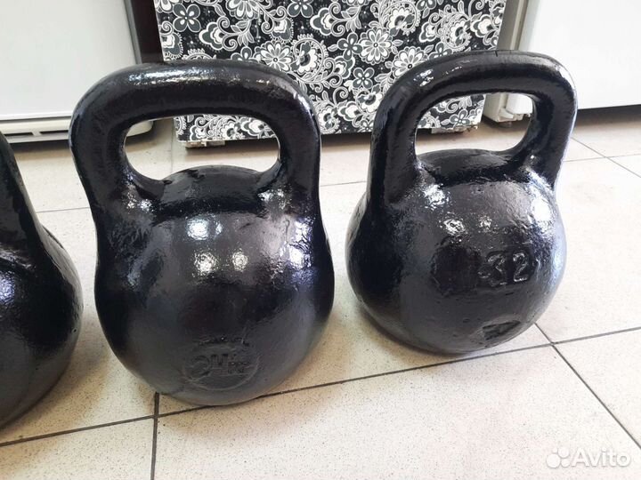 Гири 16 и 24кг и 32 могу привезти