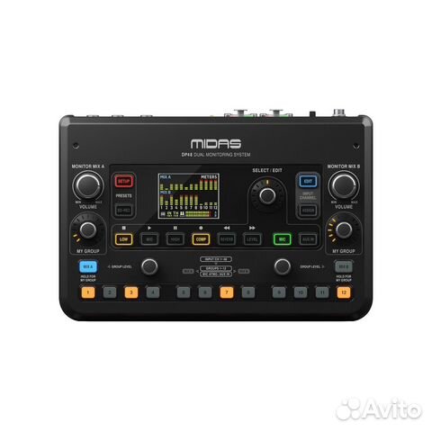 Midas DP48 персональный мониторный микшер