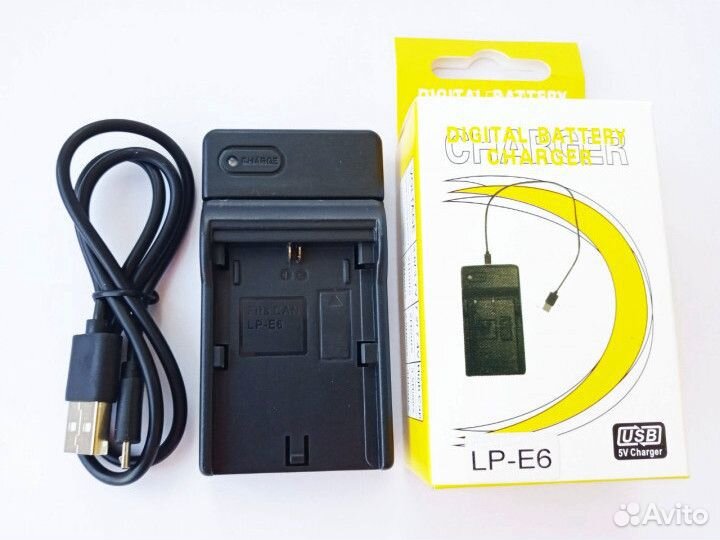 Зарядное устройство на Canon LP-E6 USB