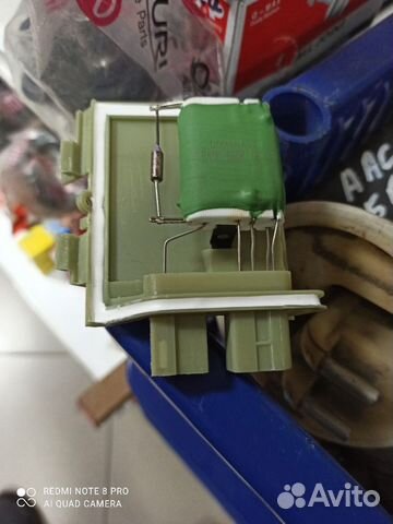 Реостат печки VW Passat B3