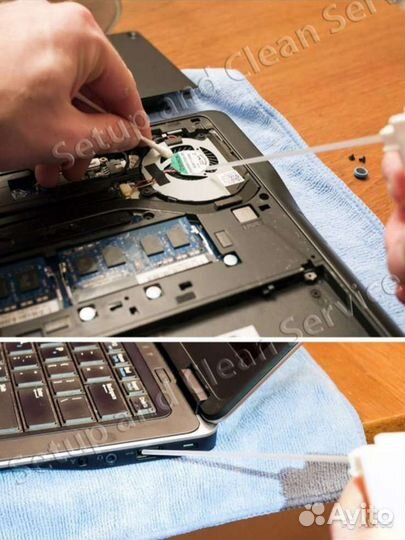 Установка Windows и программ. Чистка от пыли
