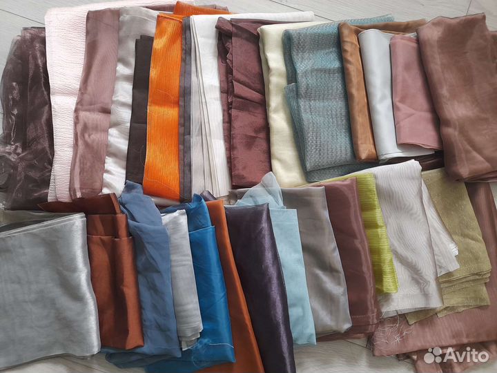 Остатки лоскуты для рукоделия, отрезы ткани