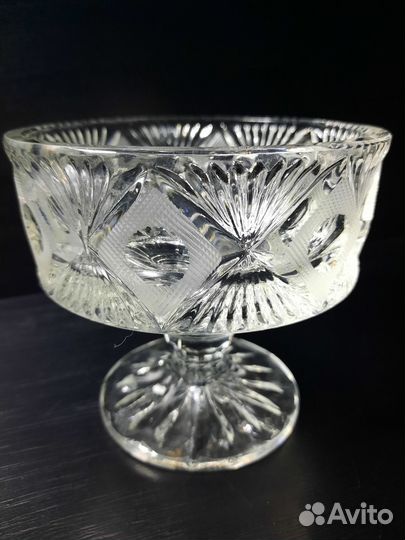 Креманка 12,5 * 11,5 основание 8,5 толстостенная