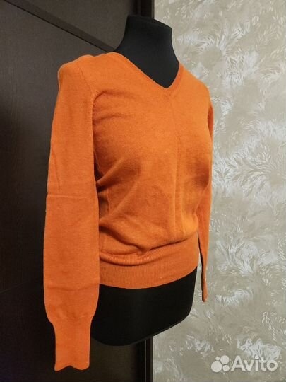 Свитер женский hm шерсть 100% 42 44