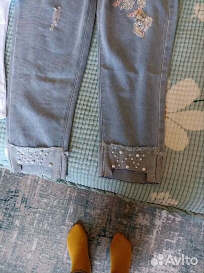 Комплек джинсы и футболка