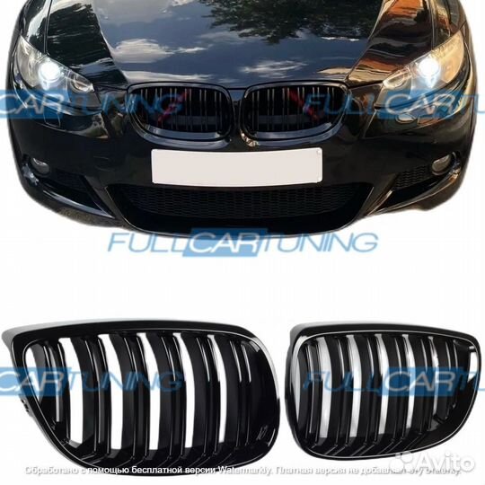 Решетки радиатора BMW E92 стиль M M3 look дорест