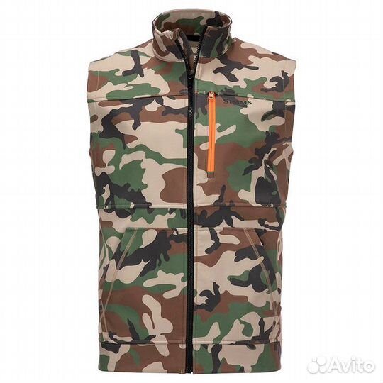 Жилет Simms Rogue Vest, Woodland Camo, (s - м)