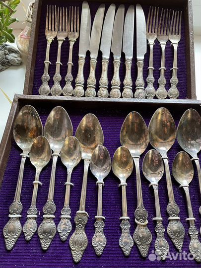 Столовый набор мельхиоровые СССР