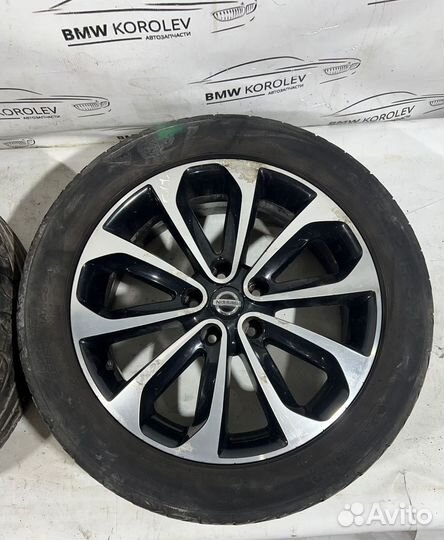 Колёса Nissan Qashqai 215/55 R18