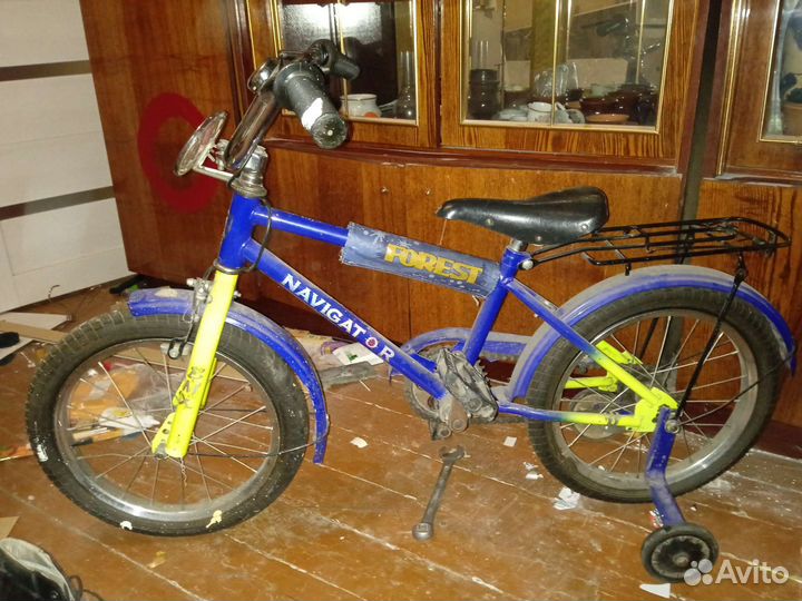 Детский трехколесный велосипед бу