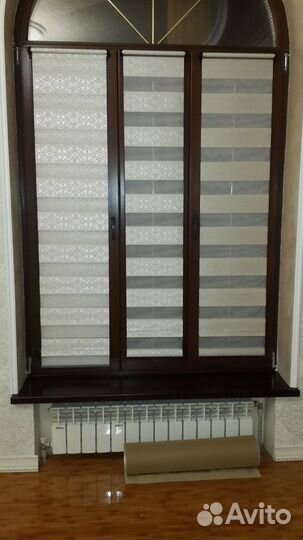 Жалюзи рулонные день-ночь