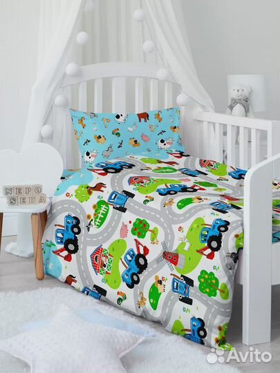 Постельное белье. Бязь 1.5 спальное