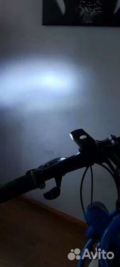 Фара + Фонарь задний. светодиодный вело