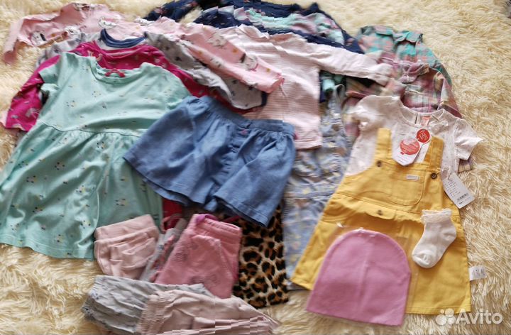 Вещи пакетом на девочку на 2-2,5 года