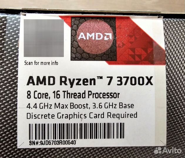 Ryzen 7 3700x