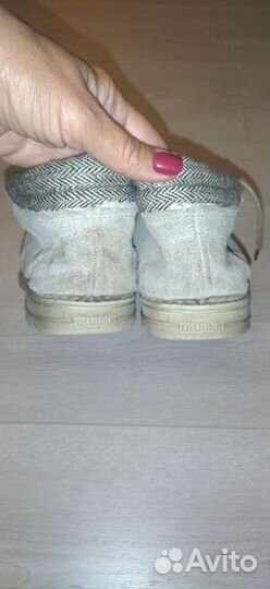 38 Мокасины Hey Dude на меху ботинки