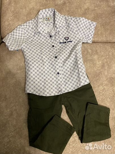 Костюм рубашки и брюки