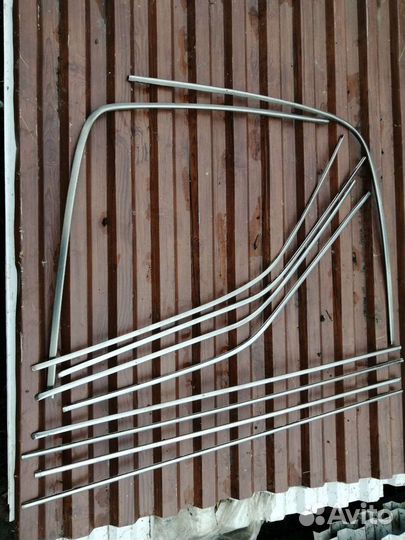 Комплект хром-молдингов на Волгу-универсал