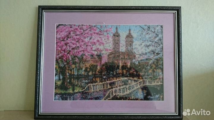 Картина. Алмазная вышивка. Полная выкладка. Подаро