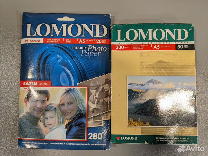 Фотобумага lomond