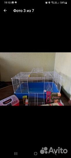Клетка для кролика с набором всего необходимого