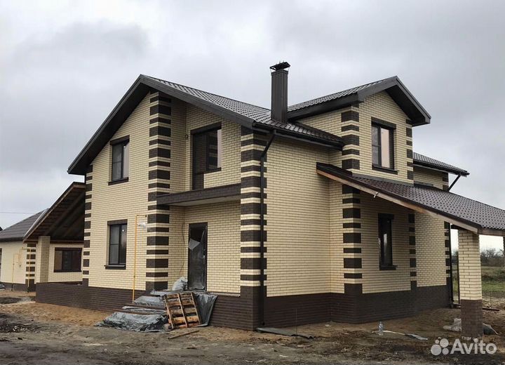 Облицовочный кирпич Солома Рустик, Шале