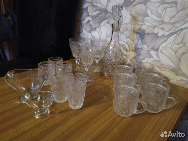 Хрустальные фужеры