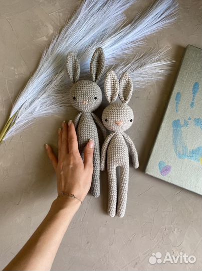 Мягкая игрушка заяц