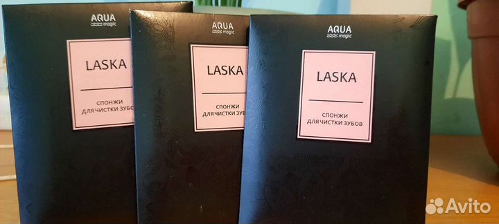 Спонжи для чистки и отбеливания зубов