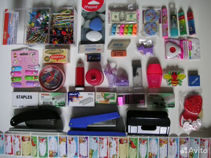 Канцелярские товары для школы и сада